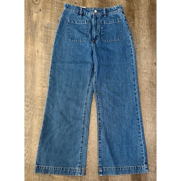 ROLLA’S High Rise Wide Leg Sailor Jean - Picture 4 of 11